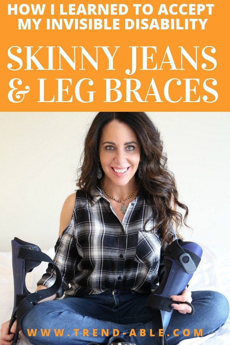 HOW TO WEAR A LEG BRACE WITH JEANS