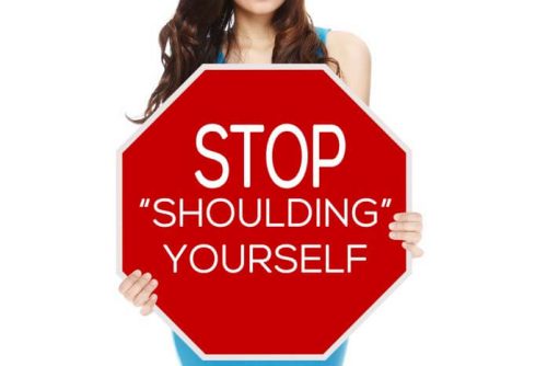 How to Stop Shoulding Yourself