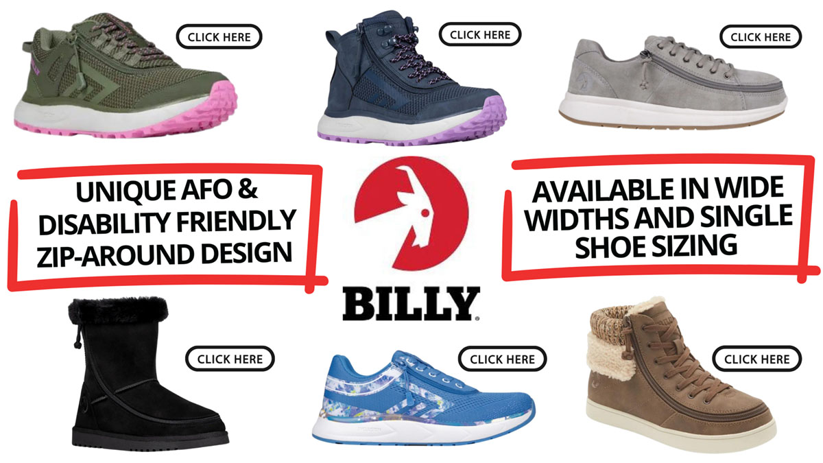 AFO & DISABILITY FRIENDLY SHOES FOR MEN, WOMEN, & CHILDREN